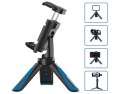 Apexel APL-JJ08 Stojak mini Tripod statyw 360 uchwyt do telefonu Blue