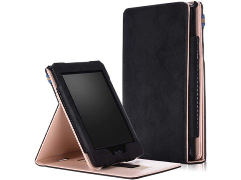 Etui Alogy Slim Leather do Kindle Paperwhite 4 2018/2019 Czarne