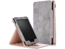 Etui Alogy Slim Leather do Kindle Paperwhite 4 2018/2019 Szare