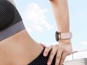 Gumowy Uniwersalny pasek sportowy Alogy soft band do smartwatcha 20mm Różowy