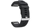 Gumowy pasek Alogy karbon do Garmin Fenix 5/5 Plus/6/6 pro czarny