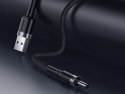 Kabel zasilający Baseus Cafule USB DC 3.5mm 2A 1m dark grey