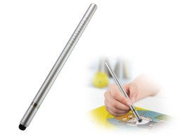 Rysik precyzyjny do ekranów 2w1 długopis Alogy Elite Tablet Pen srebrny