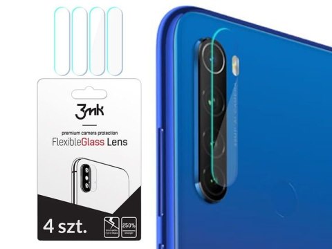 Szkło na kamerę 3mk Flexible Glass x4 obiektyw do Xiaomi Redmi Note 8T