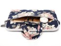 Torba pokrowiec Canvaslife Briefcase etui do laptopa 13 do MacBook Pro/ Air Navy Rose