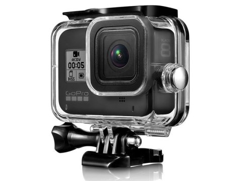 Wodoszczelna obudowa Alogy do GoPro Hero 8 etui clear