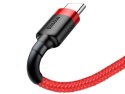 Baseus Kabel Cafule USB-C Type C 2A 3m Czerwono-czarny