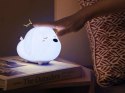 Baseus Nocna lampka dla dziecka silikonowa LED w kształcie pieska Biała
