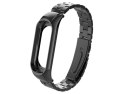 Bransoleta Alogy Stainless Steel do Xiaomi Mi Band 5 Czarna