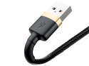 Kabel Baseus Cafule USB Lightning do iPhone iPad iPod 2A 3m Złoty