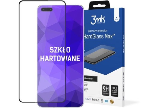 Szkło 3mk HardGlass Max do Huawei P40 Pro Black