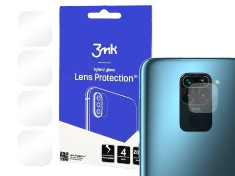 Szkło na kamerę obiektyw 3mk Hybrid Glass x4 do Xiaomi Redmi Note 9