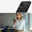 Etui Spigen Rugged Armor do Samsung Galaxy A12/ M12 Matte Black