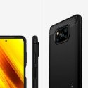 Etui Spigen Rugged Armor do Xiaomi Poco X3 NFC Matte Black