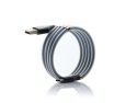 Kabel 100cm Alogy magnetyczny przewód USB- USB-C Type C 2.4A Czarny