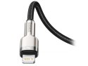 Kabel 2m Baseus Metal przewód USB-C Type C na Lightning PD 20W Black