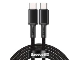 Kabel 2m Baseus przewód USB-C do USB-C Type C 100W Black