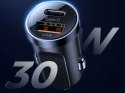 Ładowarka samochodowa Joyroom C-A08 Car Charger PD 30W QC 3.0 Black