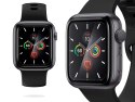 Szkło hybrydowe x2 Spigen ProFlex Ex Fit do Apple Watch 4/5/6/SE 44mm Black