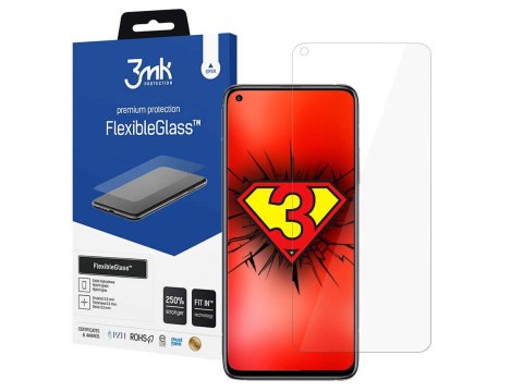 Szkło na ekran 3mk Flexible Glass 7H do Xiaomi Mi 10T 5G/ 10T Pro 5G