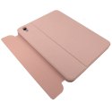 Etui Alogy Klawiatura Bluetooth Touchpad 4w1 Magnetyczne Pencil do Apple iPad Air 4 2020 / 5 2022 Różowe