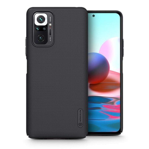 Etui obudowa Nillkin Frosted Shield do Xiaomi Redmi Note 10 Pro Black