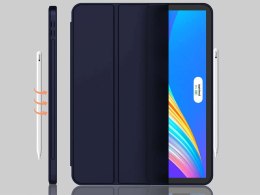 Etui z klapką obudowa Alogy Smart Case Pencil do iPad Pro 11 2021 Granatowy