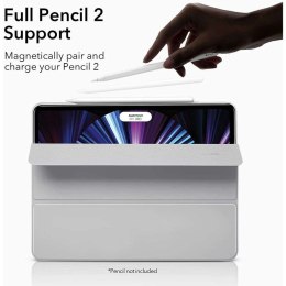 Etui magnetyczne ESR Rebound Pencil do iPad Pro 11 2020 / 2021 Silver Grey