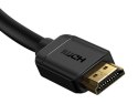 Kabel HDMI 2.0 Baseus, 4K 60Hz, 3D, HDR, 18Gbps, 1m Czarny