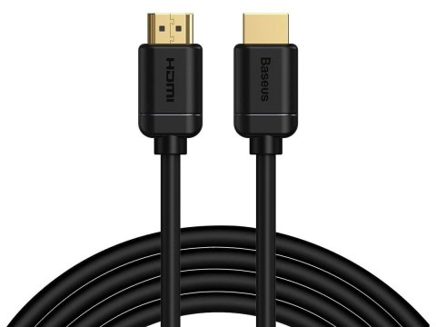 Kabel HDMI 2.0 Baseus, 4K 60Hz, 3D, HDR, 18Gbps, 3m (czarny)