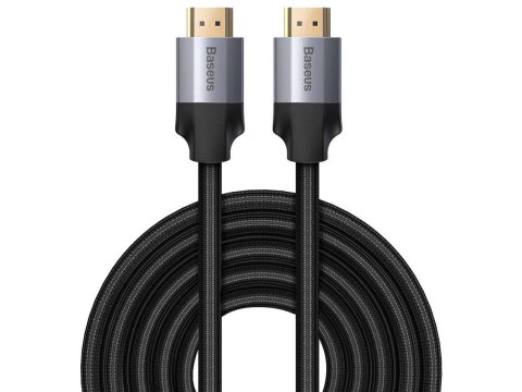 Kabel HDMI 2.0 Baseus Enjoyment Series, 4K, 3D, 5m (czarno-szary)