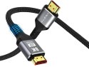 Kabel HDMI 2.1 Alogy 8K 60Hz 48GBps 2m Czarny