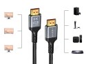 Kabel HDMI 2.1 Alogy 8K 60Hz 48GBps 2m Czarny