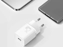 Ładowarka sieciowa Baseus USB-C PD 25W i kabel do USB-C White