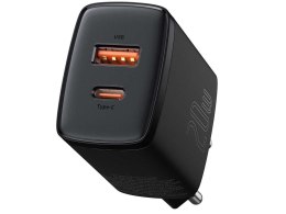 Ładowarka sieciowa USB PD QC 3.0 Baseus 20W Black