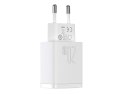 Ładowarka sieciowa USB PD QC 3.0 Baseus 20W White