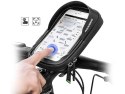 Sakwa na rower uchwyt na telefon torba rowerowa RockBros B17-3-6.0 Czarne