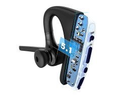 Słuchawka bezprzewodowa z mikrofonem Alogy Bluetooth 5.1 CVC8.0 douszna