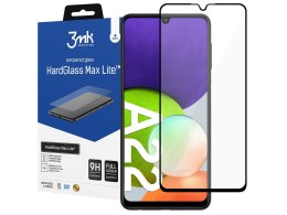 3mk Szkło hartowane HardGlass Max Lite do Samsung Galaxy A22 4G Black