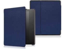 Etui obudowa Alogy Leather Smart Case do Kindle Oasis 2/3 Granatowe