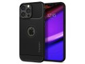 Etui pokrowiec futerał Spigen Rugged Armor do iPhone 13 Pro Max Matte Black