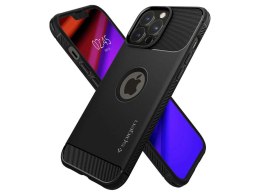 Etui pokrowiec futerał Spigen Rugged Armor do iPhone 13 Pro Max Matte Black