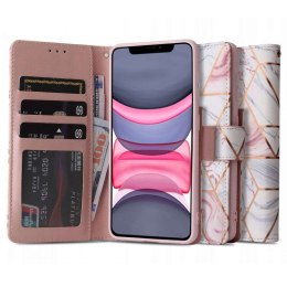 Etui z klapką portfel Wallet do Apple iPhone 11 Marble