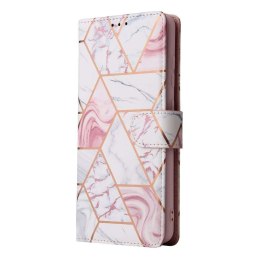 Etui z klapką portfel Wallet do Apple iPhone 11 Marble