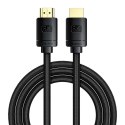 Kabel HDMI 2.1 Baseus High Definition Series, 8K 60Hz, 3D, HDR, 48Gbps, 2m (czarny)