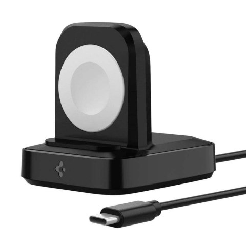 Ładowarka Wireless Spigen PF2002 PowerArc do Apple Watch Black