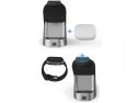 Ładowarka indukcyjna H18 Wireless stacja ładująca do Apple iPhone / Airpods / Watch Black