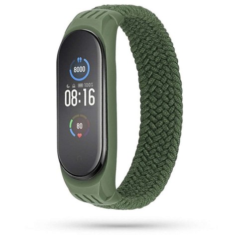 Pasek opaska Loop do Xiaomi Mi Smart Band 5/6 Army Green