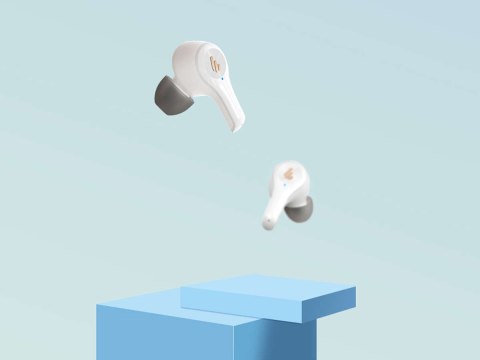 Słuchawki TWS Edifier X5 (białe)