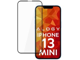 Szkło Alogy Full Glue case friendly do Apple iPhone 13 Mini 5.4 Black